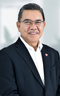 portrait of Genco managing director Dato Shahrir Abdul Latiff