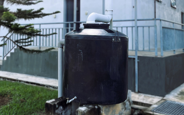 Rainwater harvester at TNB building