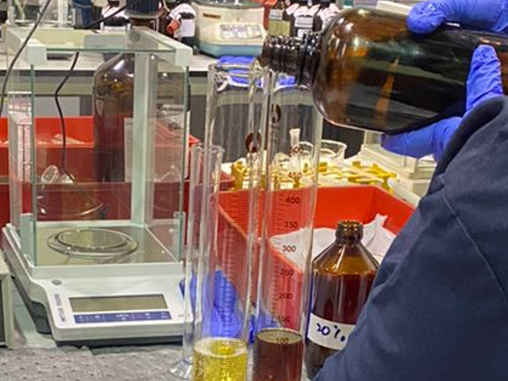 TNBR Palm Oil Lab Test 1