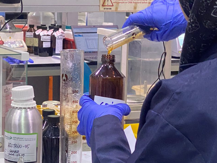 TNBR Palm Oil Lab Test 2