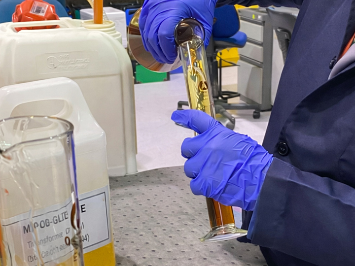 TNBR Palm Oil Lab Test 3