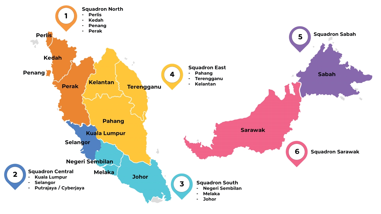 Specialist Regiment Squadron Mapping