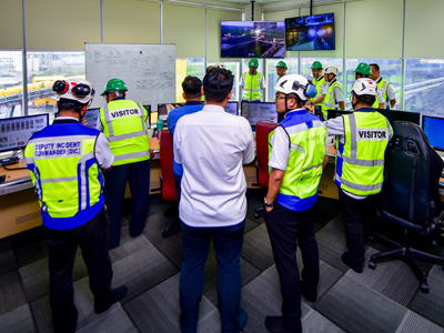 Project Reach Site Visit by TNB Management