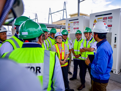 Project Reach Site Visit by TNB Management