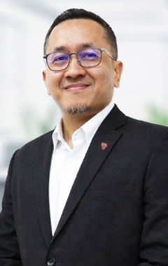 potrait of TNB chief disribution network officer ir. ahmad sazree bin and aziz