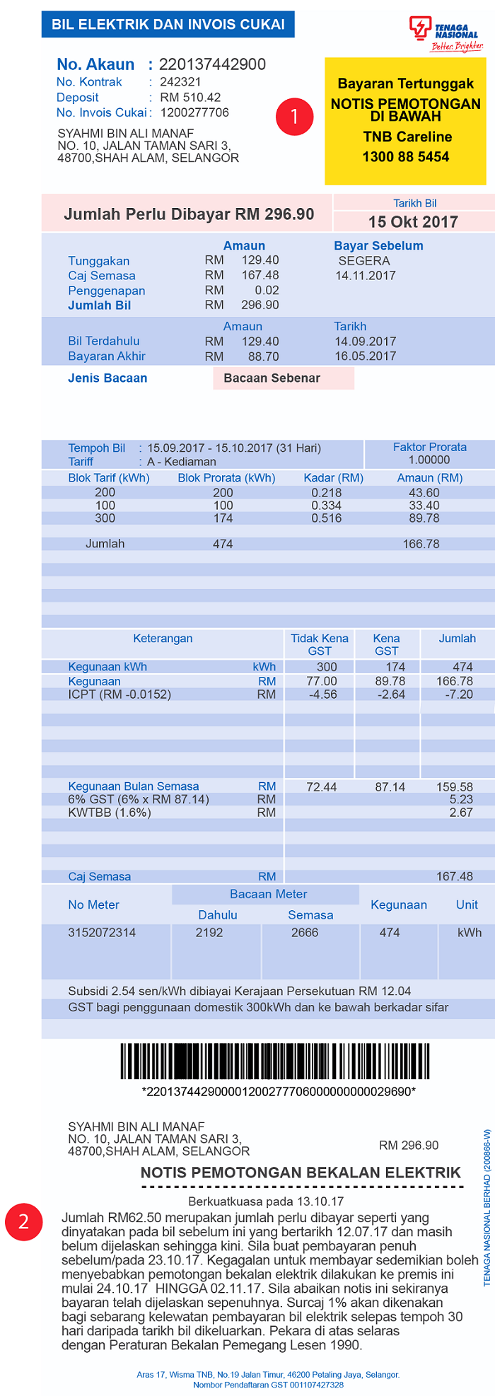 How To Pay Tnb Bill Online : Select ≡ services menu in the upper left