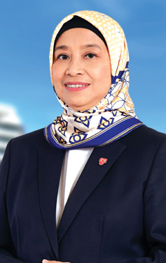 portrait of dato roslina zainal