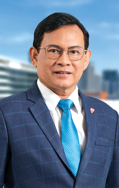 portrait of TNB chief procurement officer amir mahmod abdullah